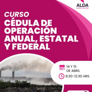 Cédula de Operación Anual Estatal y Federal